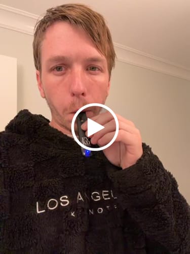 Customer video review of FVKD MINIS THCA ROSIN DISPOSABLE 1.5G , VI