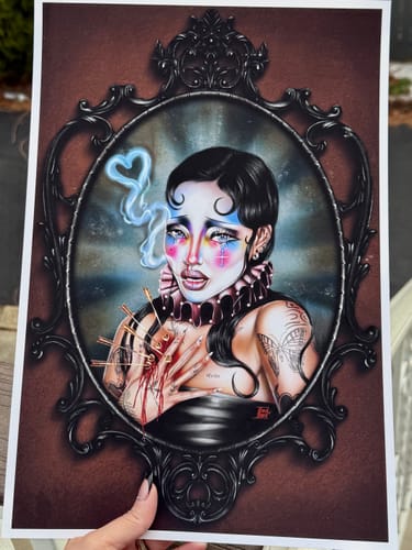 Customer photo review of 20x30 Giclee Fine Art Prints