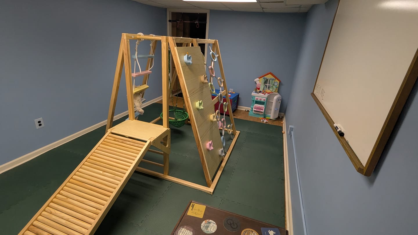 Customer photo review of Sweetgum Indoor Sensory Playset (Large)