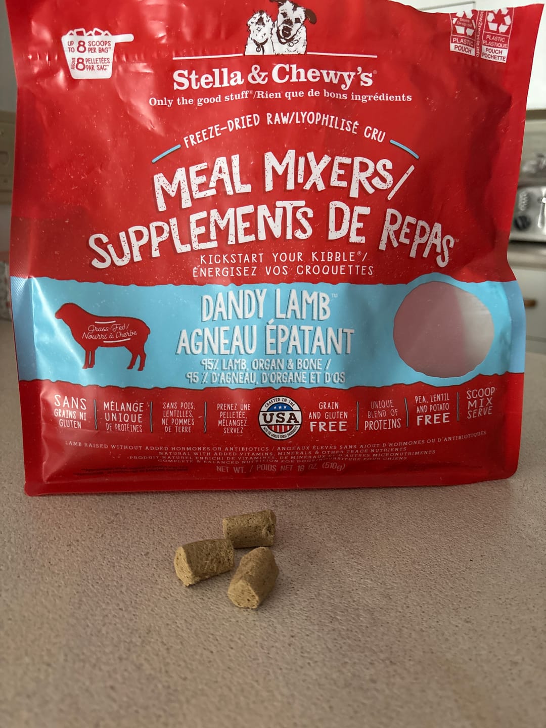 Customer photo review of Stella & Chewy's - Meal Mixers pour chien