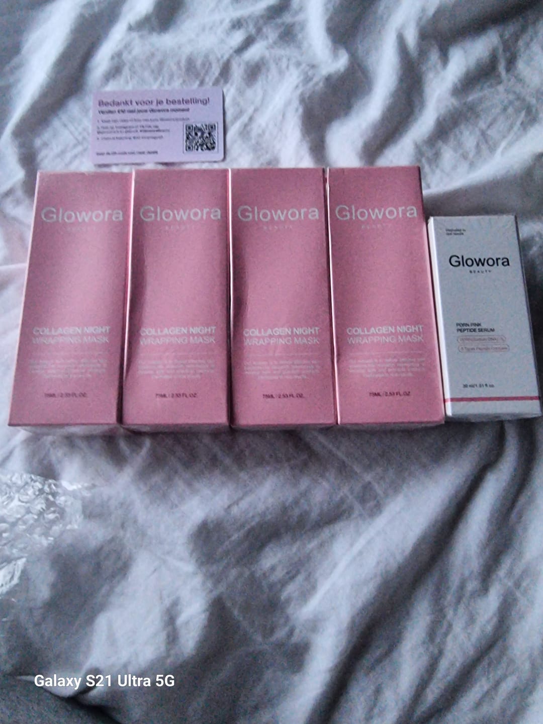 Customer photo review of Bio-Collageen Masker + Kwast