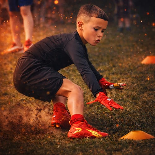 Customer photo review of The Flash Football Cleats - Quantum Speed by Phenom Elite