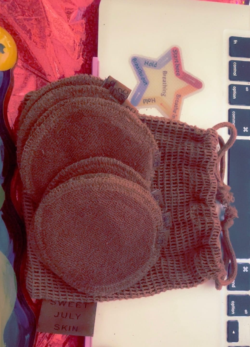 Customer photo review of Reusable Face Rounds