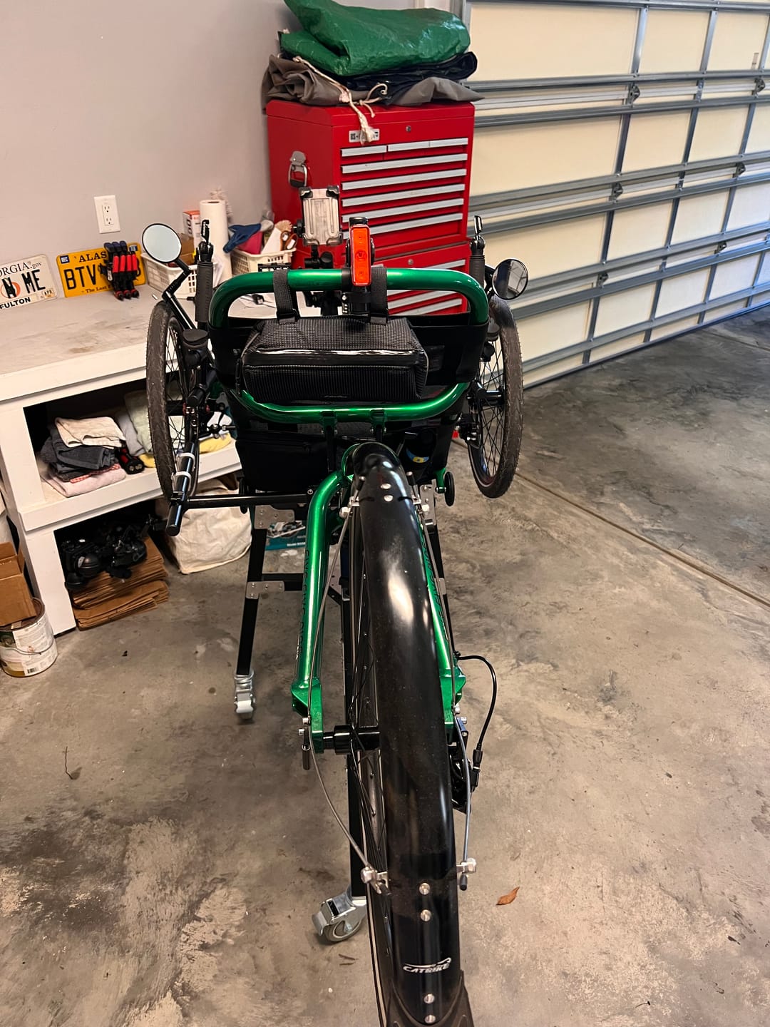Customer photo review of Vertical Rear Light Mount