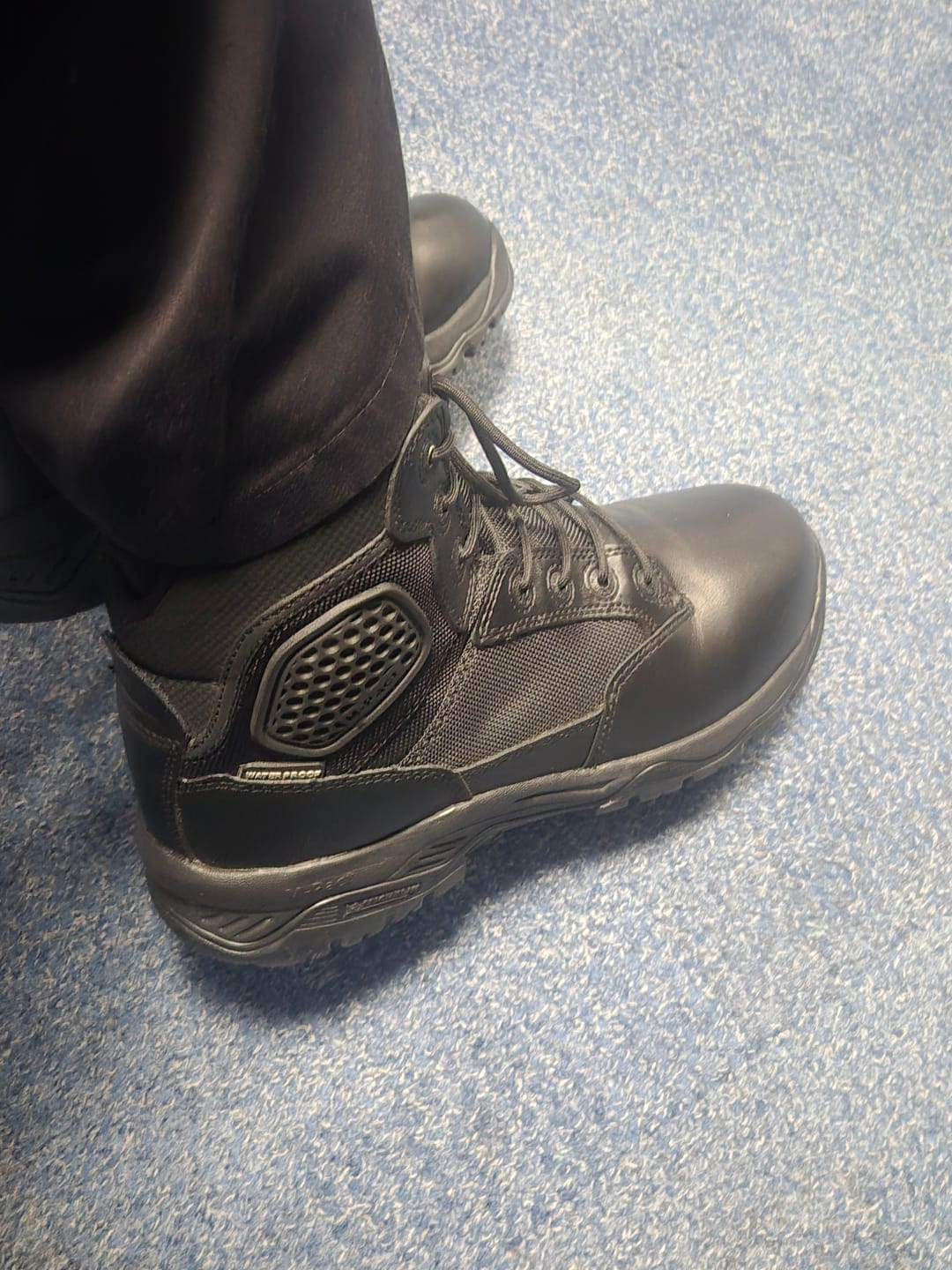 Customer photo review of Strike Force 6.0 WP Uniform Boots
