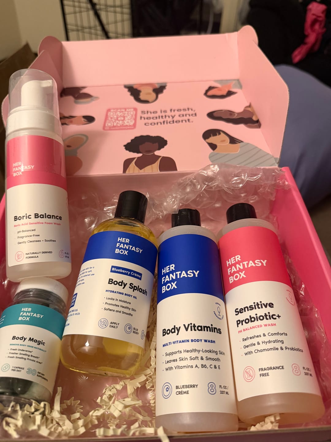 Customer photo review of Body Vitamins Bundle