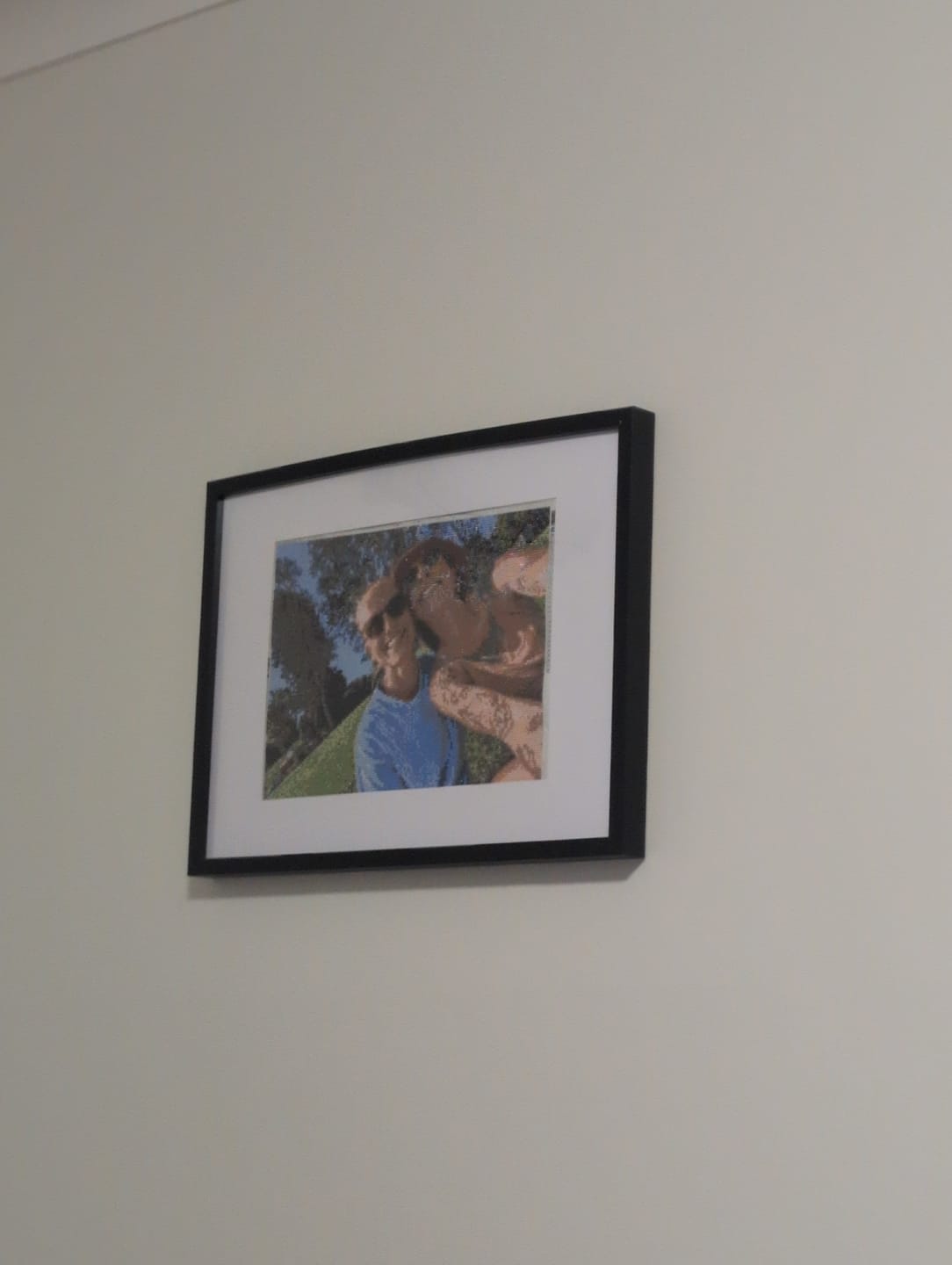 Customer photo review of Custom Diamond Painting