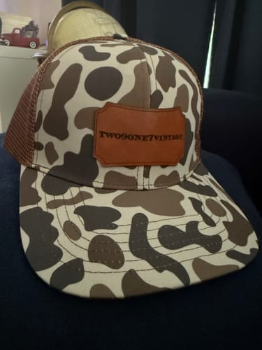 Customer photo review of Custom Slate Old’s Cool Trucker Hats - Lost Hat Co.
