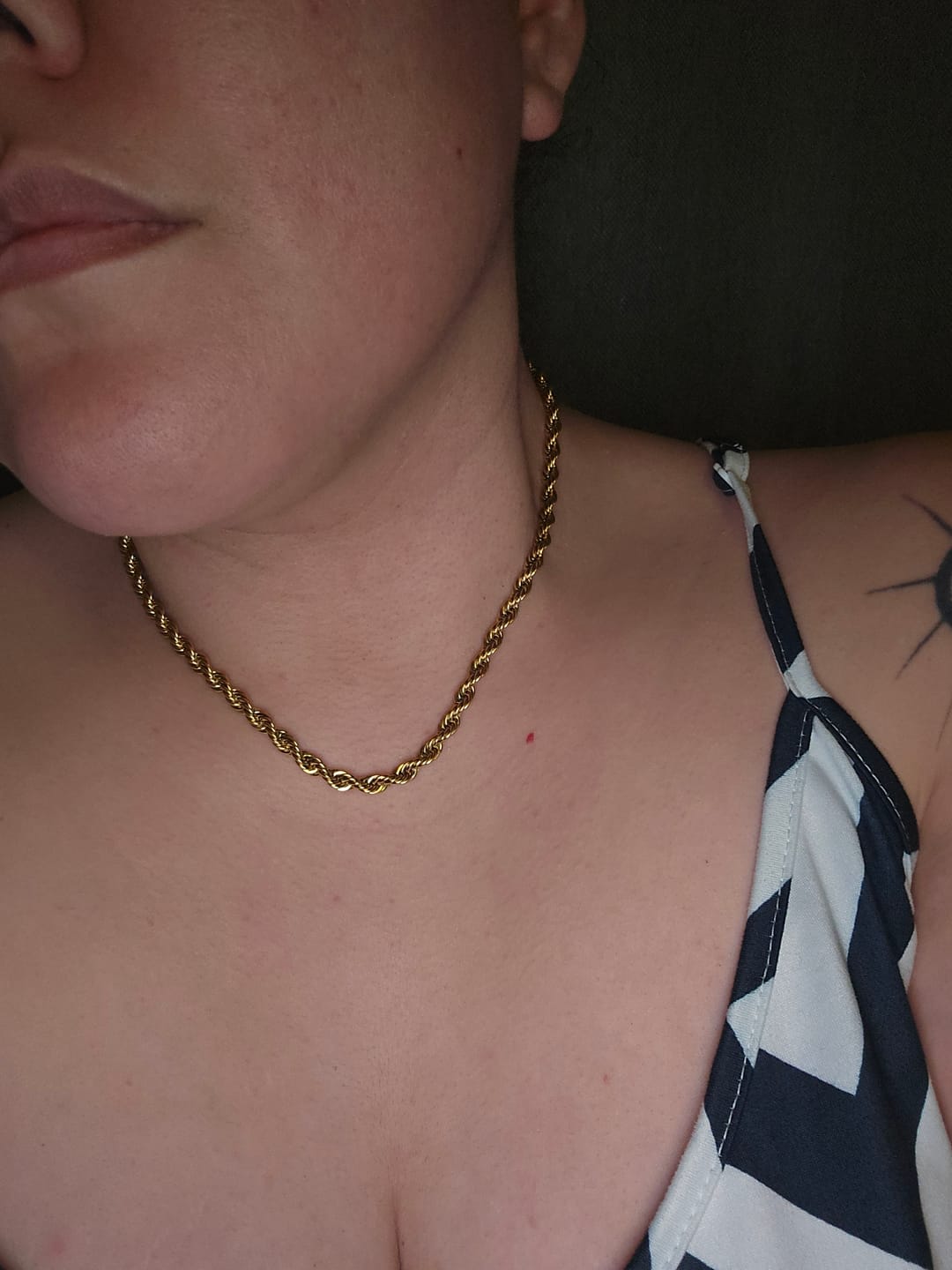Customer photo review of Coco Rope Necklace