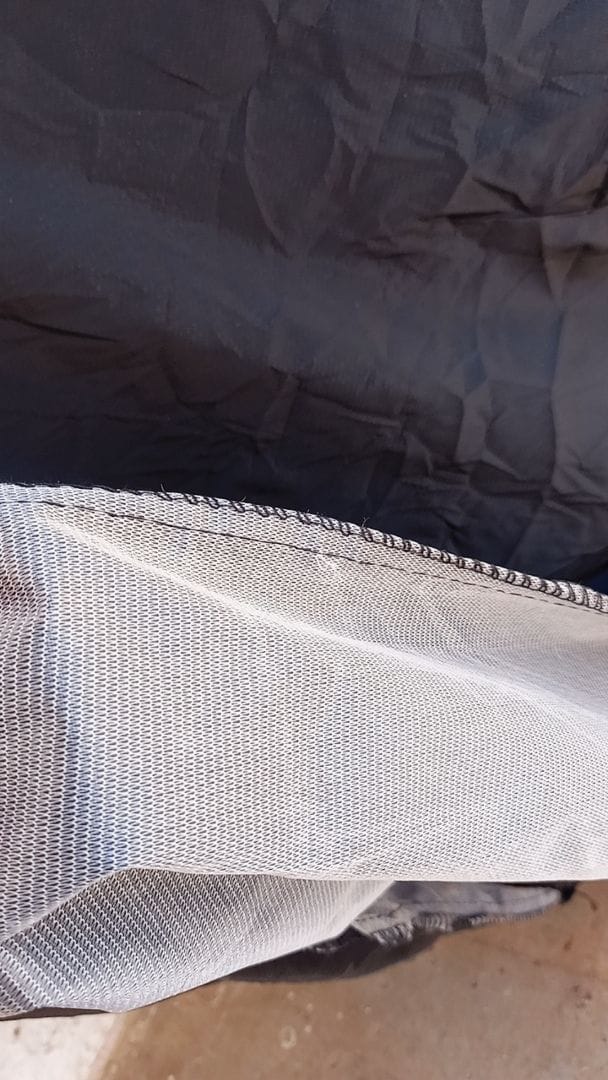 Customer photo review of Capa para Bicicleta Impermeável com Proteção Uv - Tamanho Universal