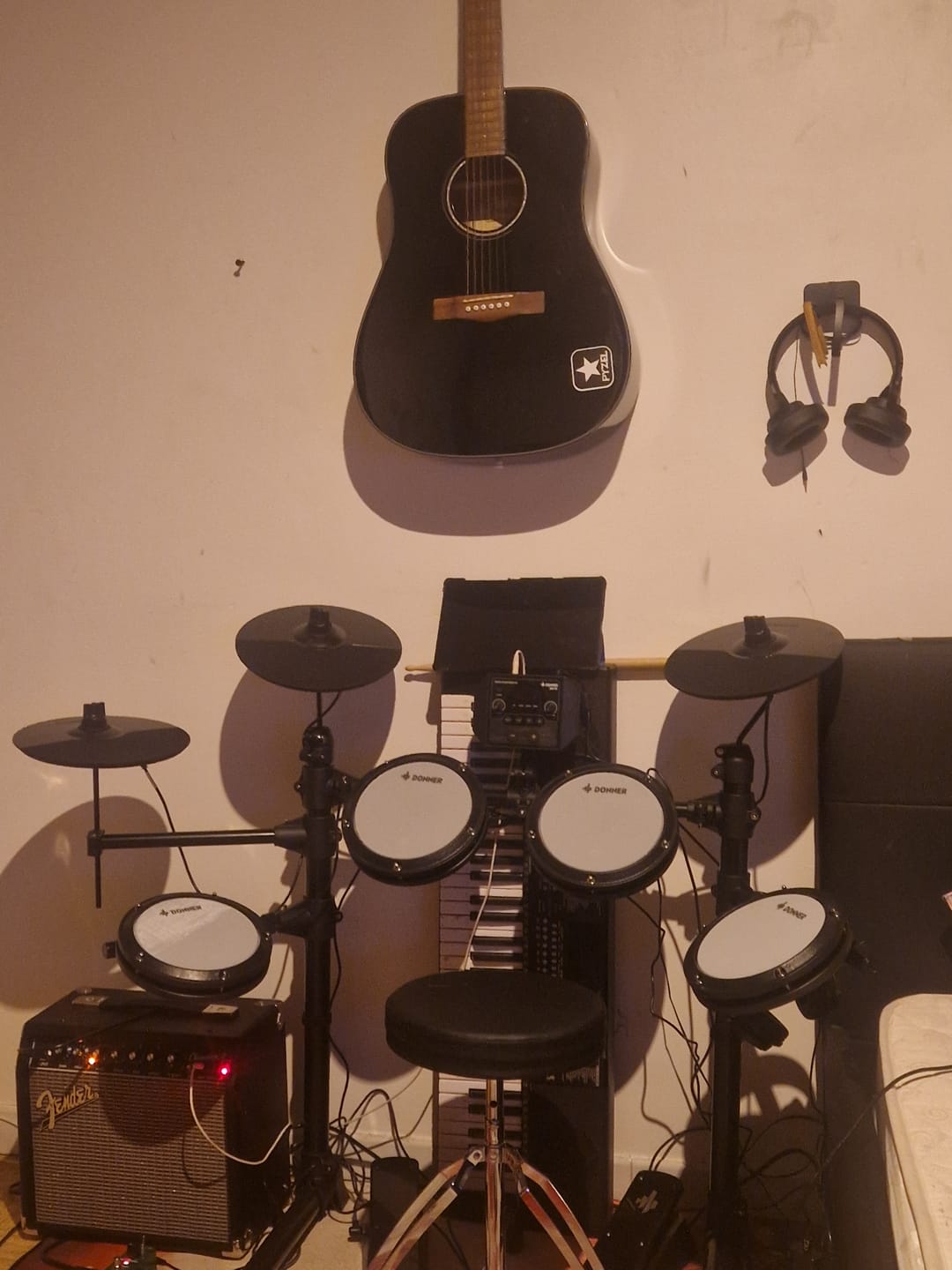 Customer photo review of Donner DED-80 Batterie électrique