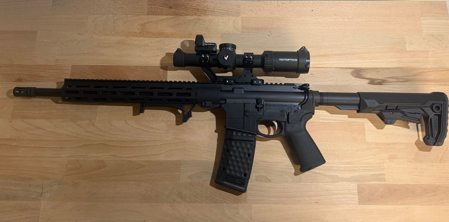 Customer photo review of Victoptics OPSL137 S10 1-10x24 mit Blockmontage