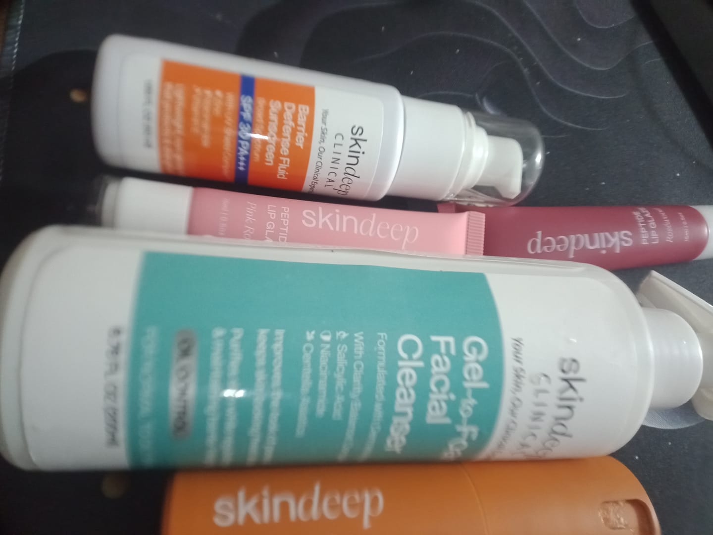 Customer photo review of Barrier Defense Fluid Sunscreen