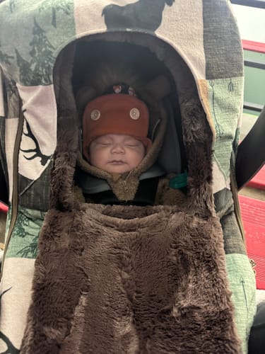 Customer photo review of Winter Cover - Adventure Awaits