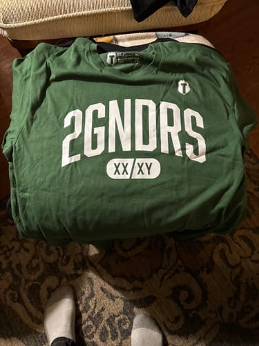 Customer photo review of 2 Genders T-Shirt