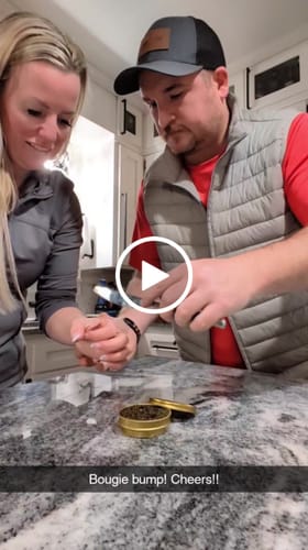 Customer video review of Osetra Caviar