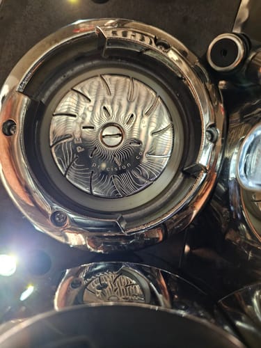 Customer photo review of High Diffusion Espresso Shower Screen - LM, E61, HX, MV