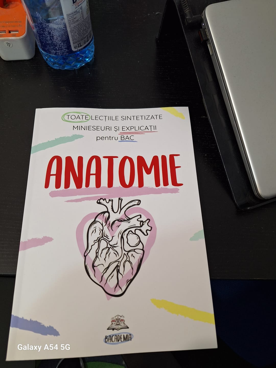 Customer photo review of Carte Anatomie Bacalaureat (Biologie clasele XI-XII) Bacademia