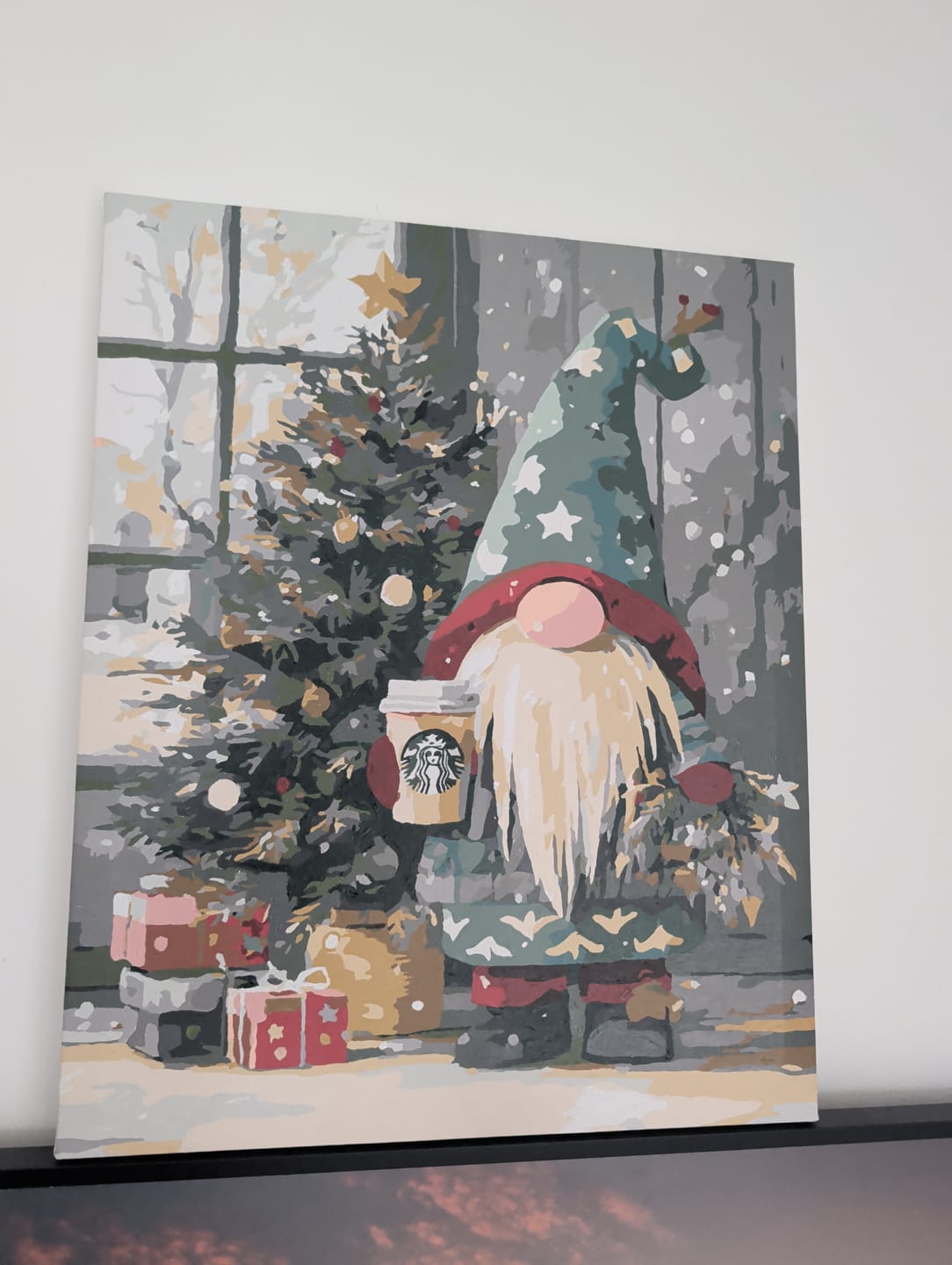 Customer photo review of Malen nach Zahlen - Überraschungsbild