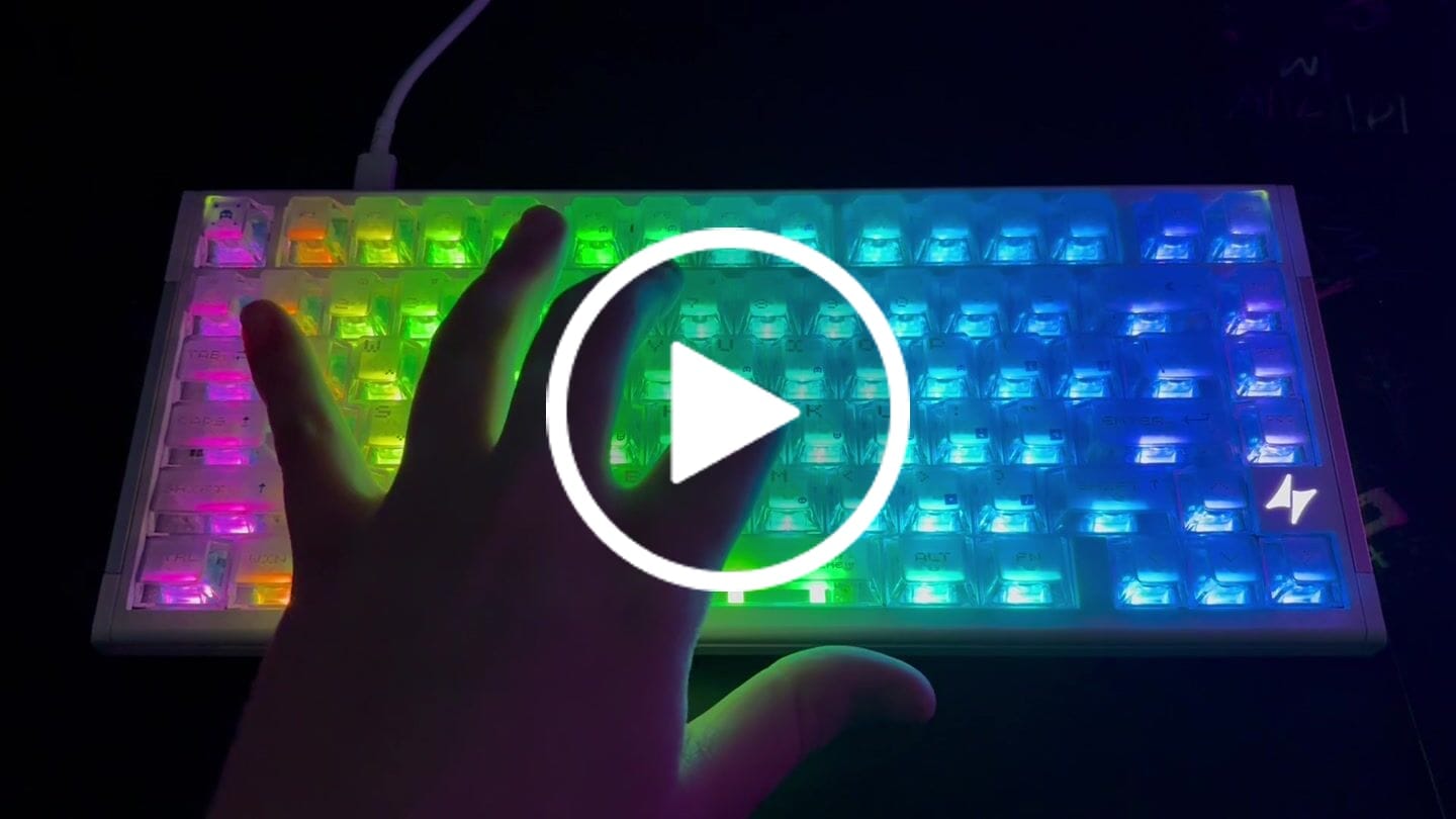 Customer video review of ATK RS7 V2 Alüminyum Klavye (Manyetik Switch / HE)