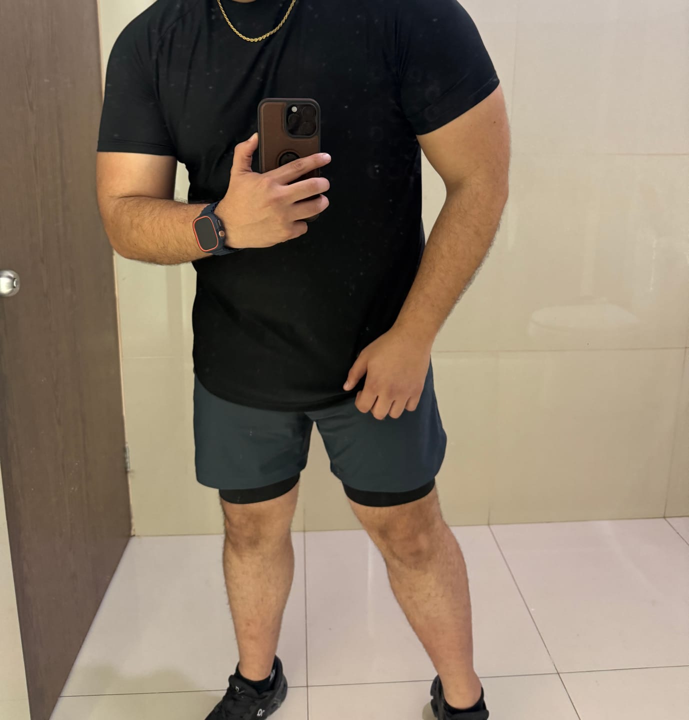 Customer photo review of Core-Vent Liner Shorts - Midnight Blue