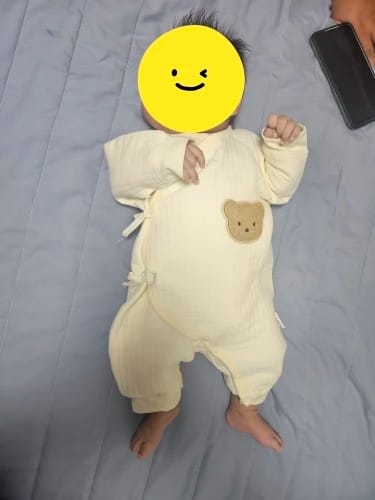 Customer photo review of Newborn Teddy Bear Onesie