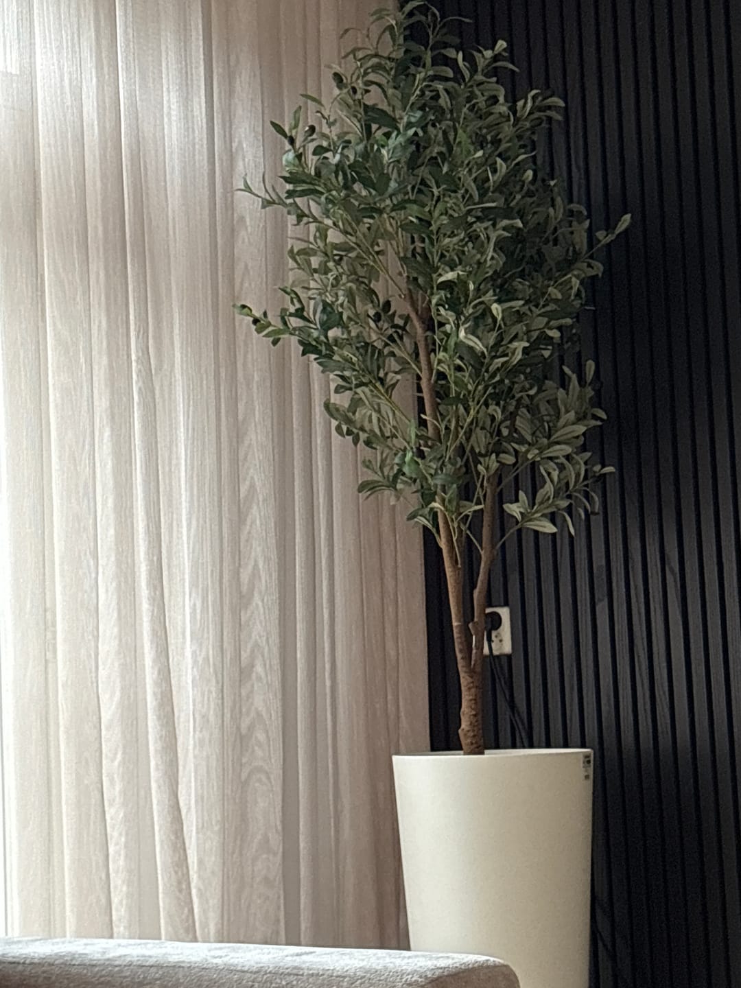 Customer photo review of Kunst Olijfboom 180cm
