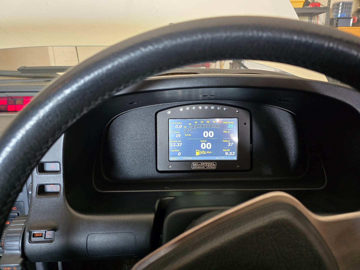 Customer photo review of Mazda RX-7 RX7 FC 2nd Gen Series 4 & 5 85-92 Dash Mount