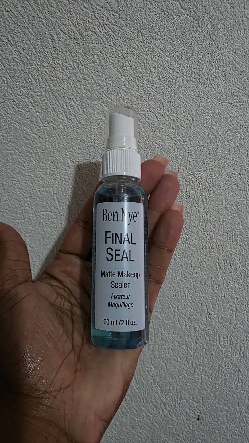 Customer photo review of Ben Nye Final Seal Setting Spray
