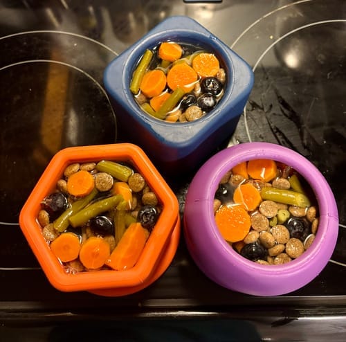 Customer photo review of Freezbox - Super Tough Treat Toy