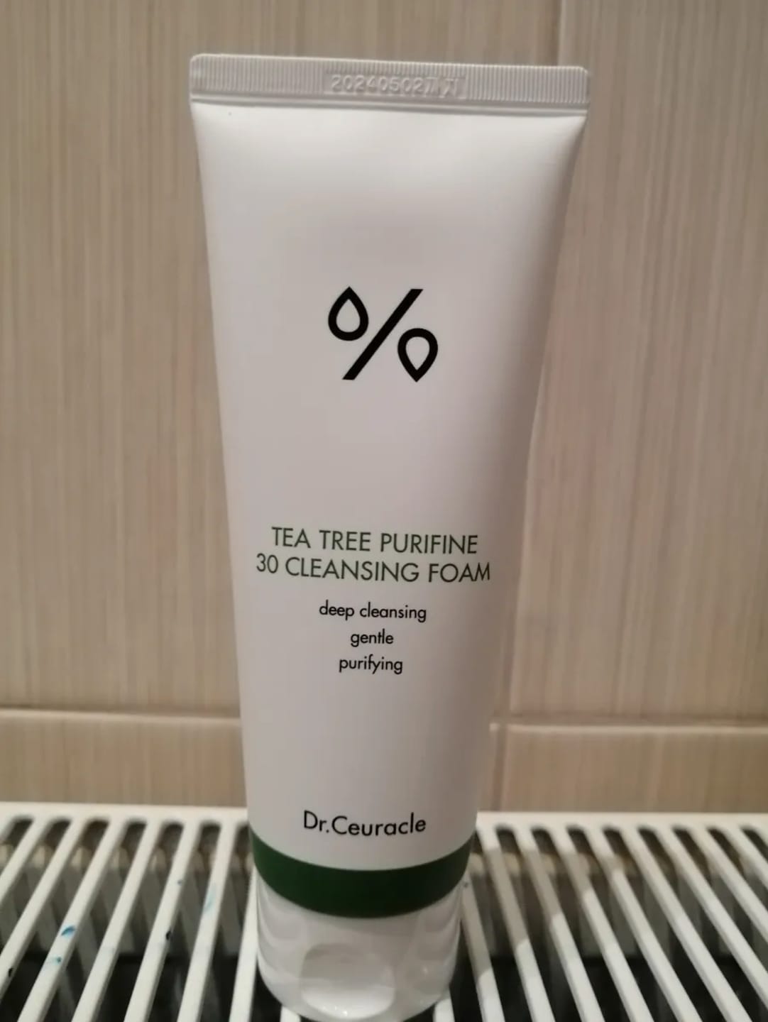Customer photo review of Putiņas sejas mazgāšanai ar tējas koku Dr.Ceuracle Tea Tree Purifine 30 Cleansing Foam