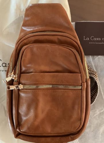 Customer photo review of Sac Banane Bandouliere Femme