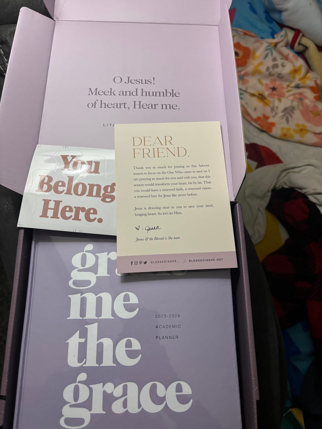 Customer photo review of Catholic Liturgical Academic Planner // Big Layout