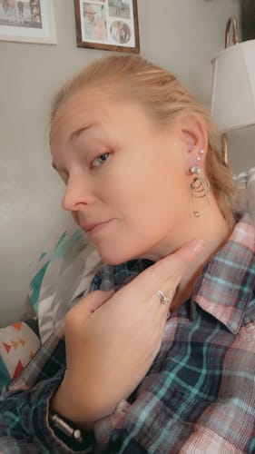 Customer photo review of The Earring Club