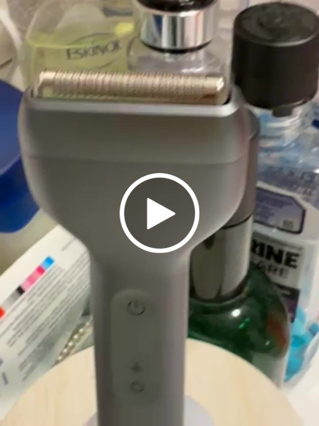 Customer video review of Shaver Stand