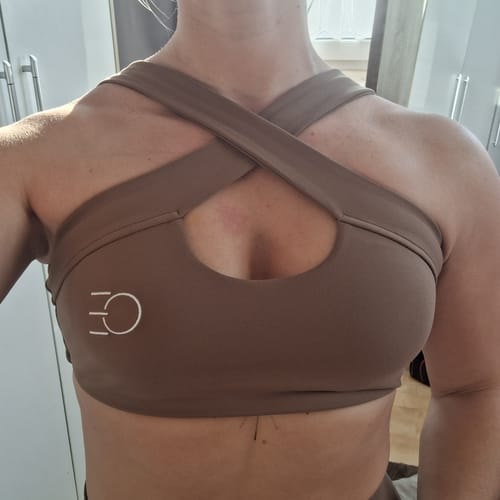 Customer photo review of DIVINE Cross-Over Sport-BH - Mocha Brown