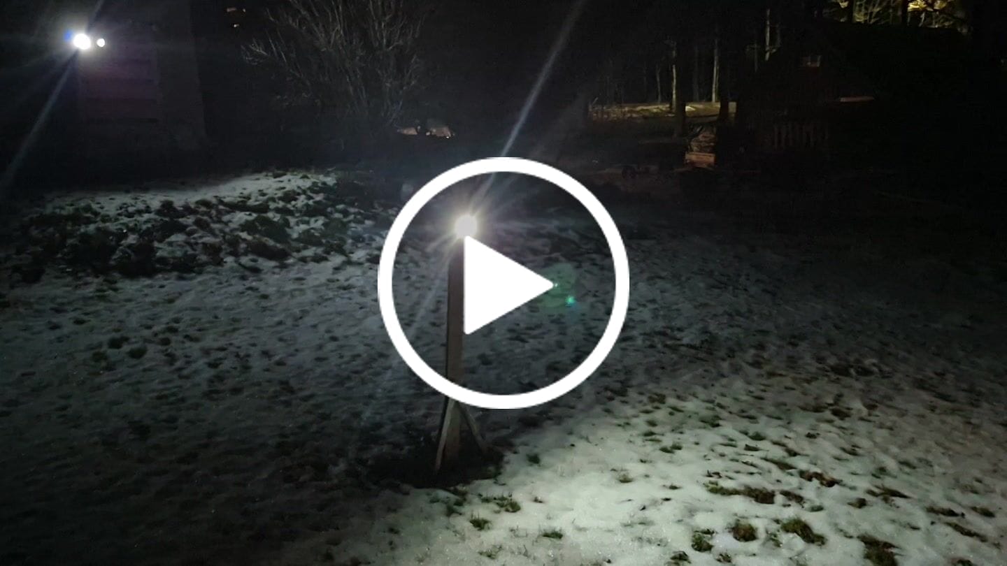 Customer video review of ViltVakten™ – Effektiv Viltskrämma som Skrämmer Bort Vildsvin, Rådjur mm