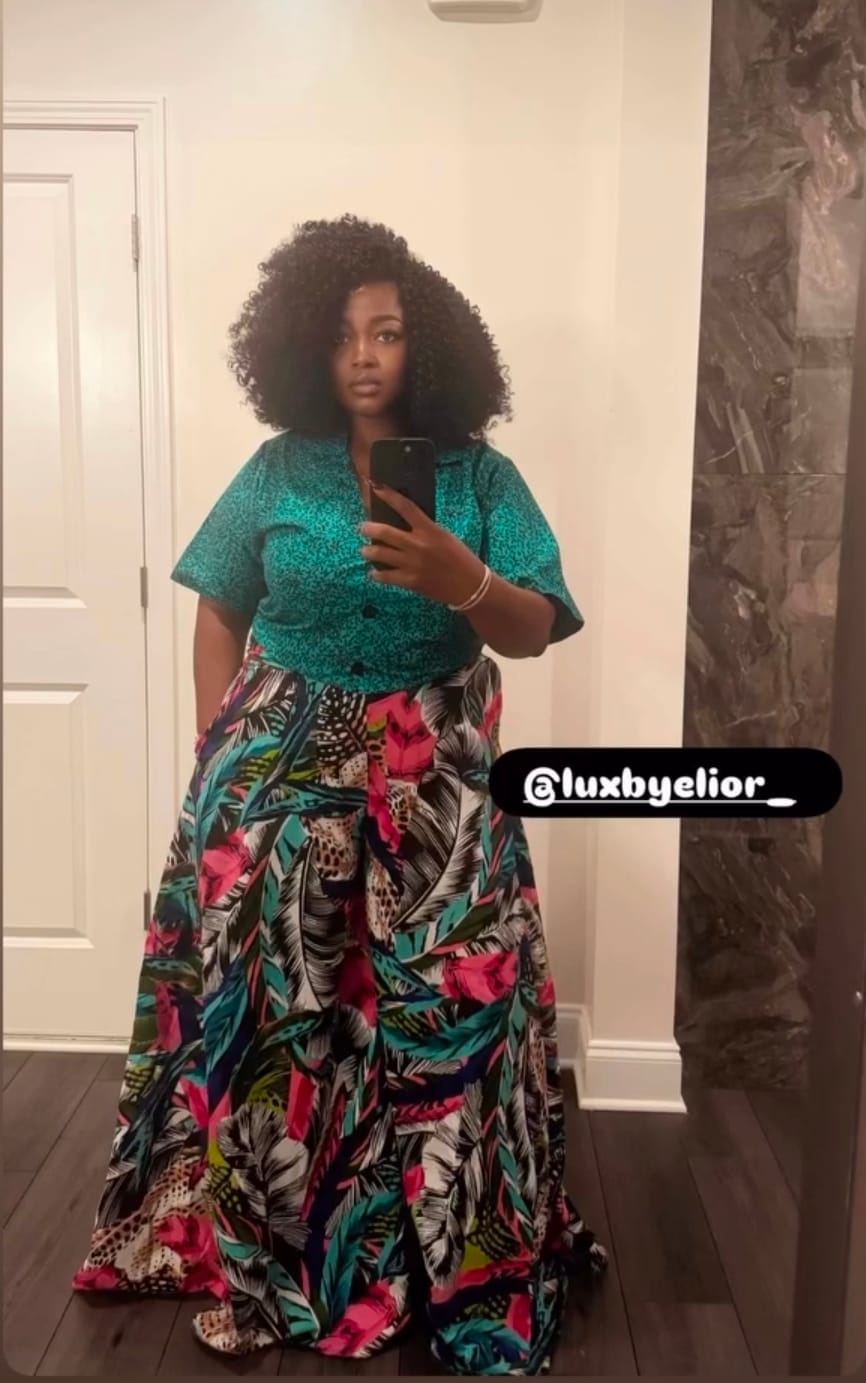 Customer photo review of Idunnu Palazzo Set