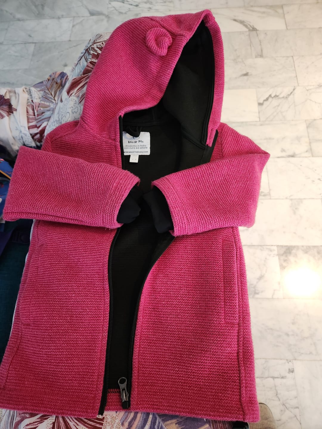 Customer photo review of Cappotto Bambino in Lana "fine serie"