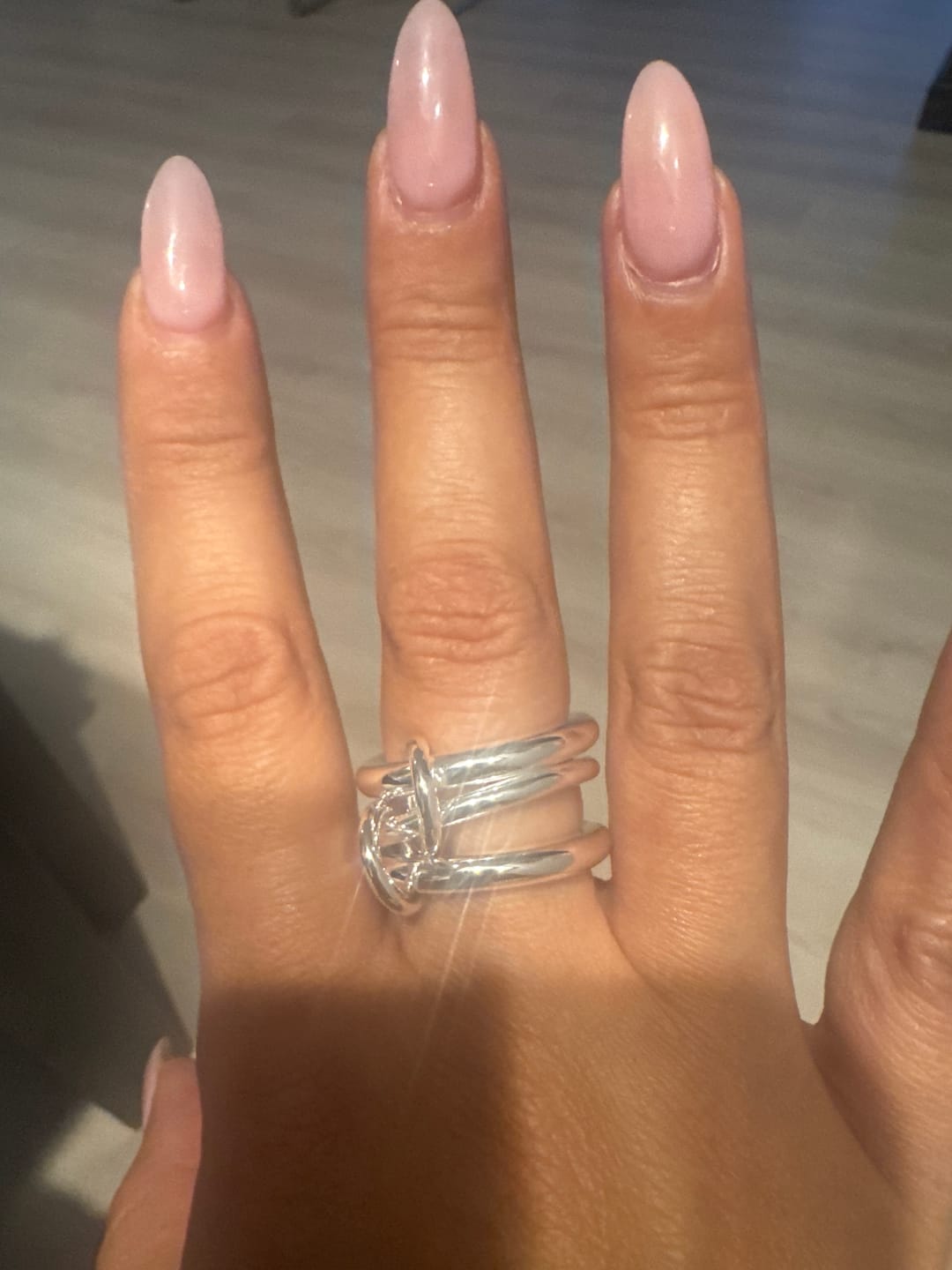 Customer photo review of Quintuplet Bare Ring