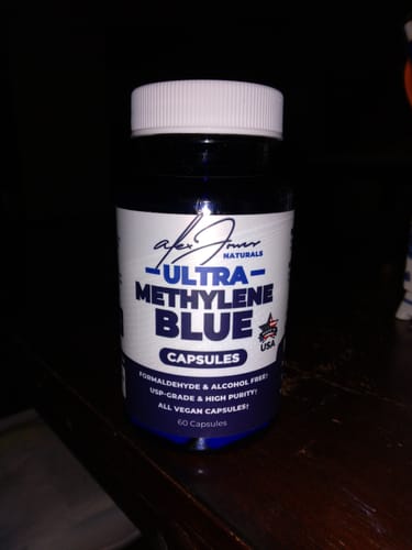 Customer photo review of Ultra Methylene Blue Capsules