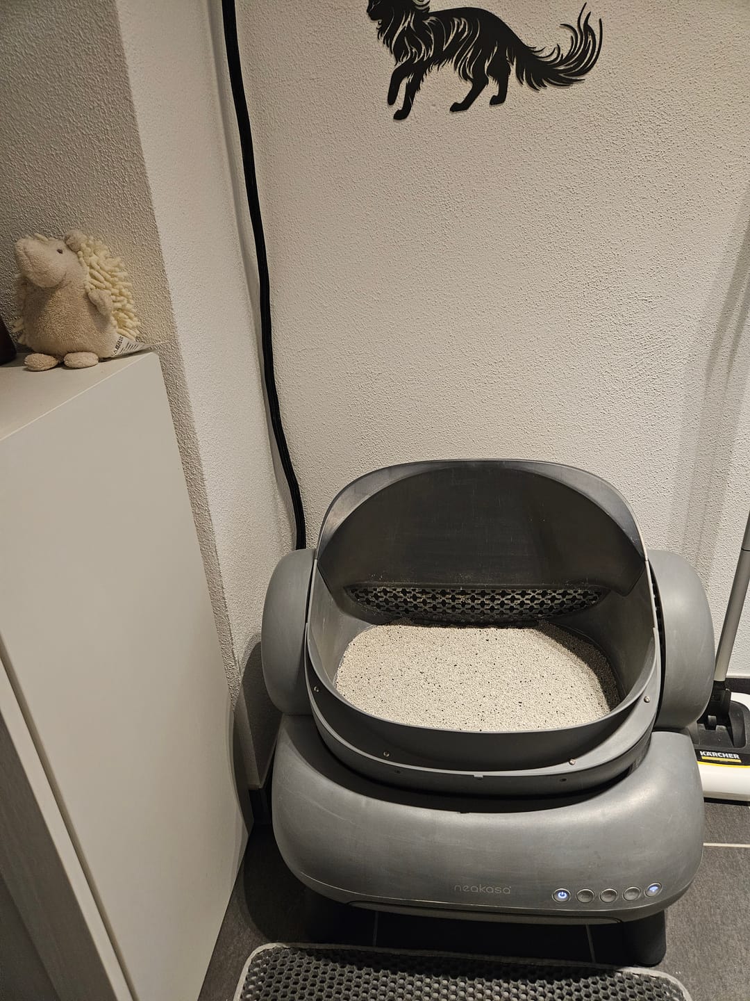 Customer photo review of Neakasa Zaun für M1/M1 Lite Plus - Verbesserte Version für Streu- und Urinschutz