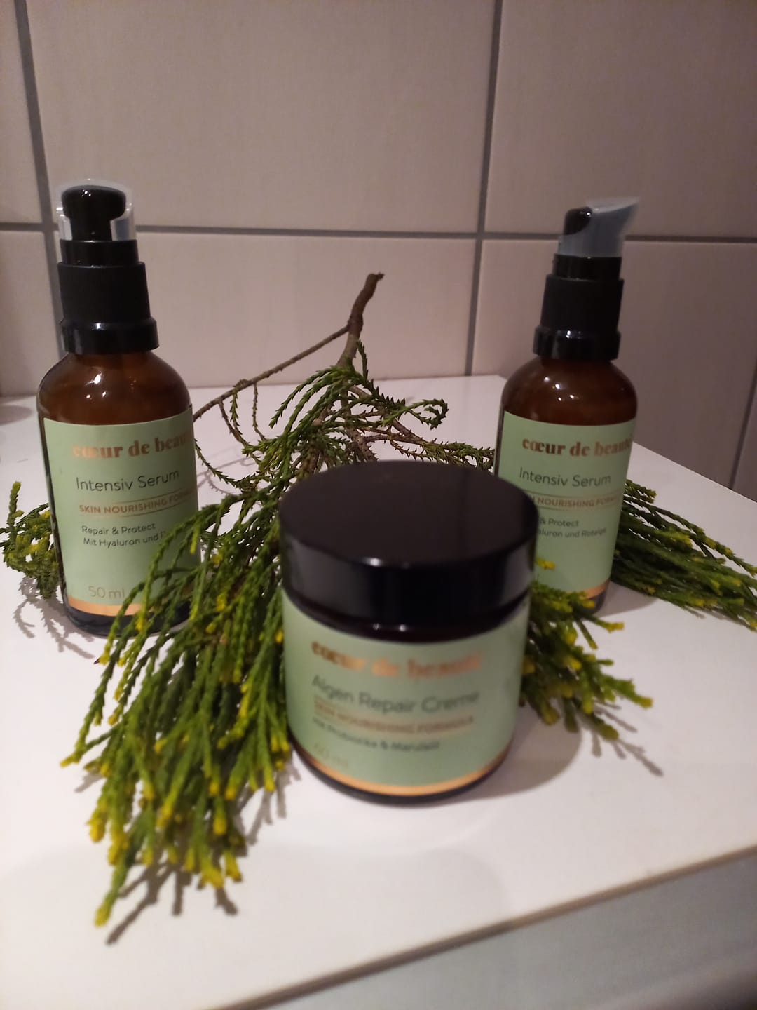 Customer photo review of Algen Repair Creme