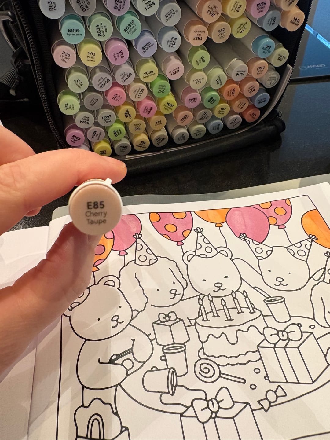 Customer photo review of Ohuhu Honolulu Colorless Blender Marker - Pack of 6