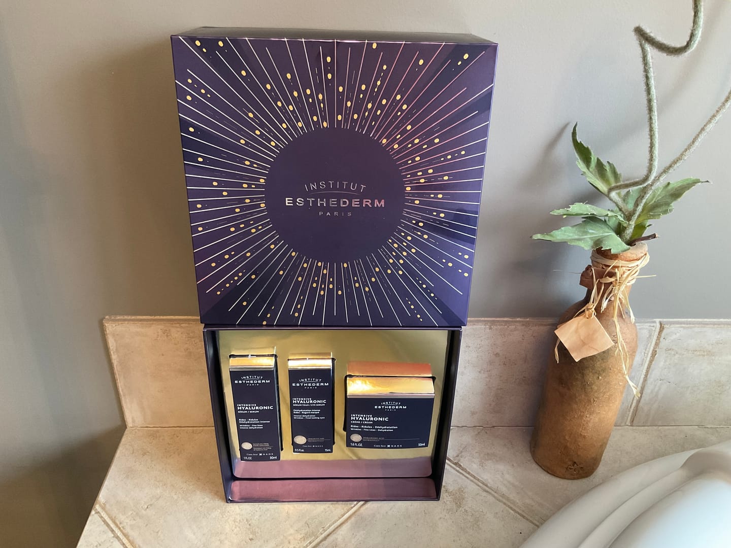 Customer photo review of Coffret Noël Esthederm - Intensive Hyaluronic