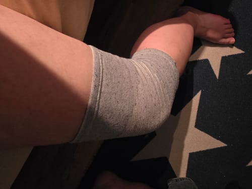 Customer photo review of BambuSleeve™ Knee Sleeves