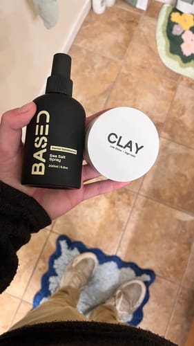 Customer photo review of Hair Clay