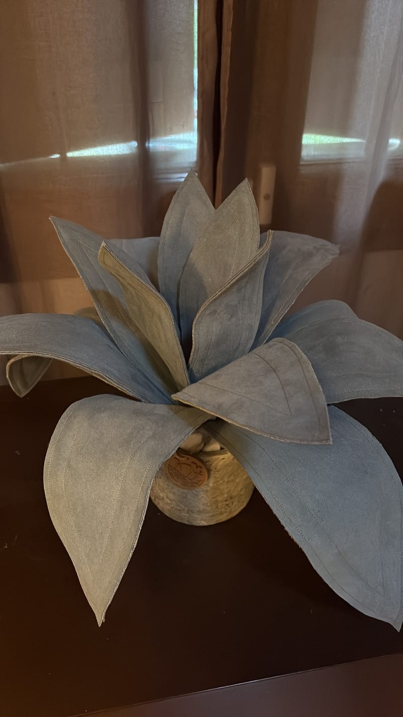 Customer photo review of Agave in Alcantara carta da zucchero - spedizione gratuita