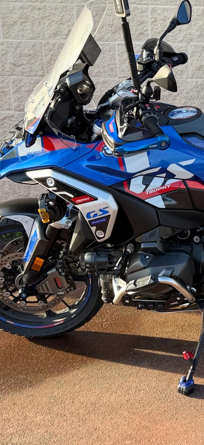 Customer photo review of LOBOO Brake Caliper & ABS Sensor Guard for BMW R1300GS (2023+)/ R1300GS ADV(2024+)/R1300RT(2025+)