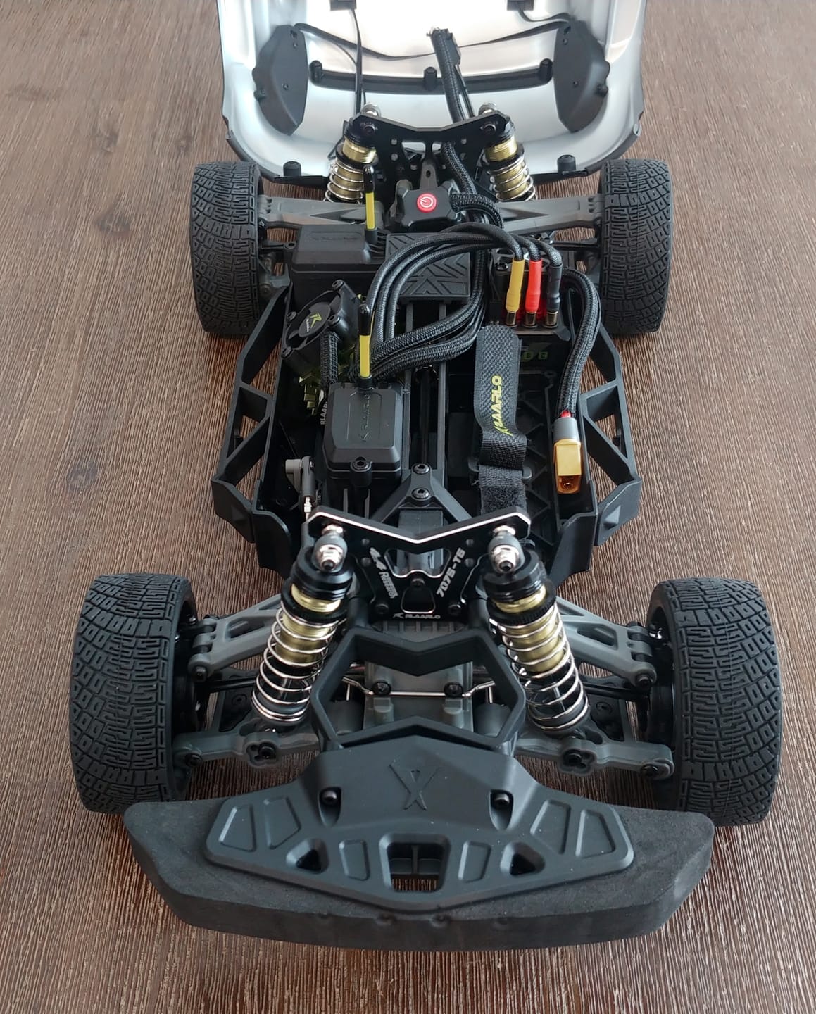 Customer photo review of Rlaarlo 1/10 Scale RTR 4WD Carbon Fiber Brushless RC Rally Car | XTS-F10